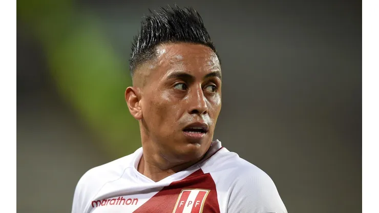 Christian Cueva con la Selección Peruana. Foto: Getty