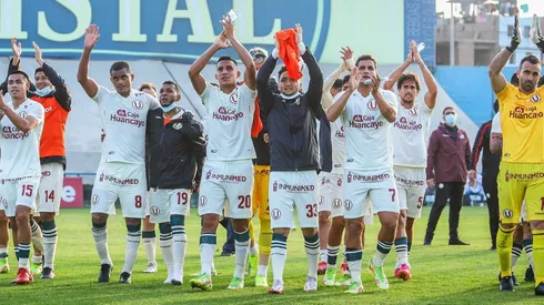 Universitario cerrando la temporada 2021 de la Liga 1. (Foto: Liga de Fútbol Profesional)