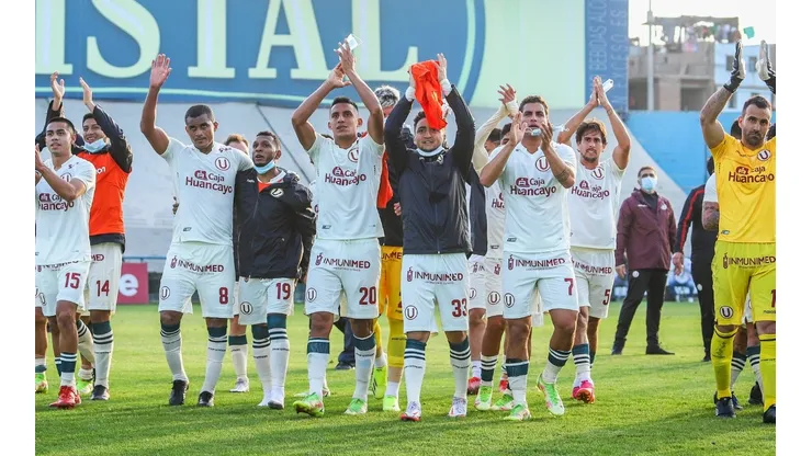 Universitario cerrando la temporada 2021 de la Liga 1. (Foto: Liga de Fútbol Profesional)
