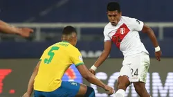 Raziel García con la Selección Peruana. Foto: Selección Peruana (Twitter)