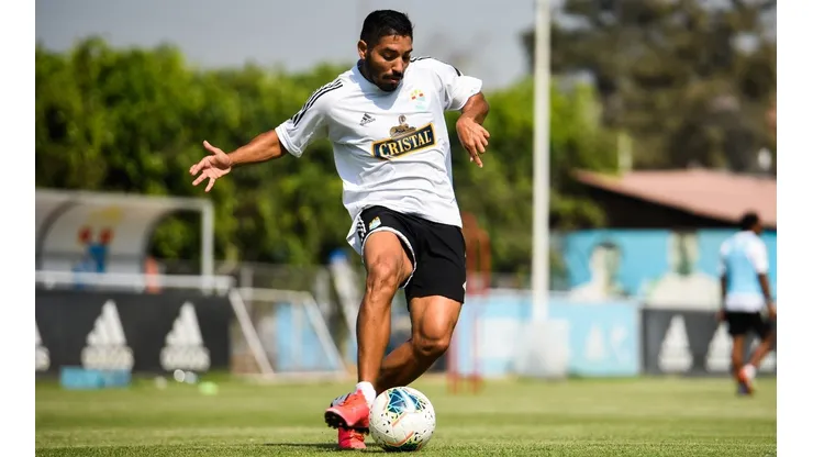 Percy Prado llegó a Sporting Cristal en enero del 2021. Foto: Club Sporting Crist