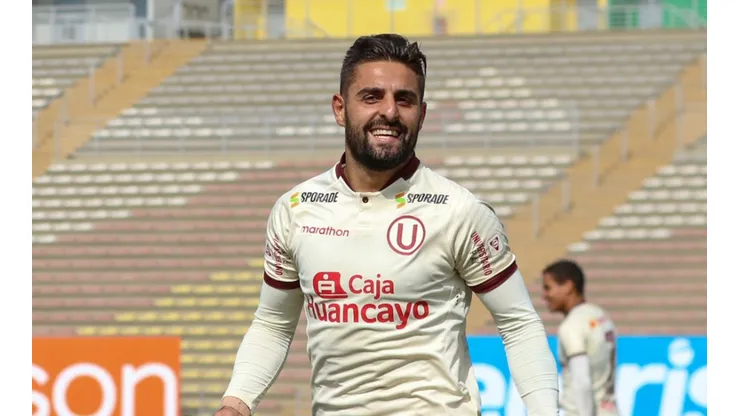 Luis Urruti, atacante de Universitario de Deportes. Foto: Liga de Fútbol Profesional