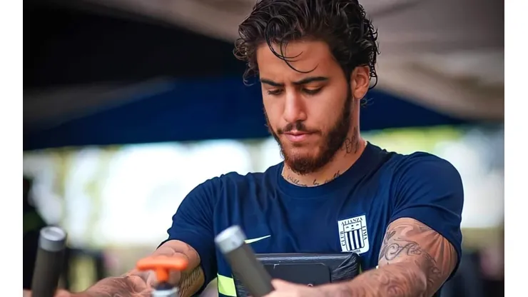 Beto Da Silva entrenando con Alianza Lima. (Foto: Twitter Alianza Lima)