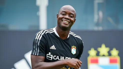 John Jairo Mosquera en su primer entrenamiento en la Florida. Foto: Club Sporting Cristal