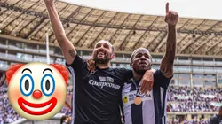 Hernán Barcos 'trolea' a Jefferson Farfán después de entrenamiento: "Payaso"