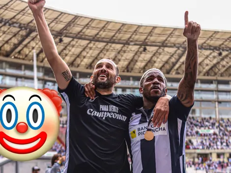 Hernán Barcos 'trolea' a Jefferson Farfán después de entrenamiento: "Payaso"