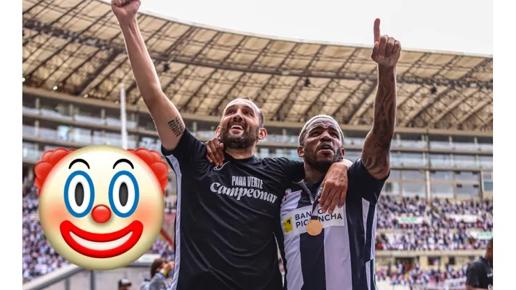 Hernán Barcos 'trolea' a Jefferson Farfán después de entrenamiento: "Payaso"