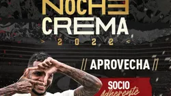 Noche Crema 2022. (Foto: Twitter Universitario de Deportes)