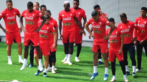 Selección Peruana entrenando. (Foto: Twitter Selección Peruana)