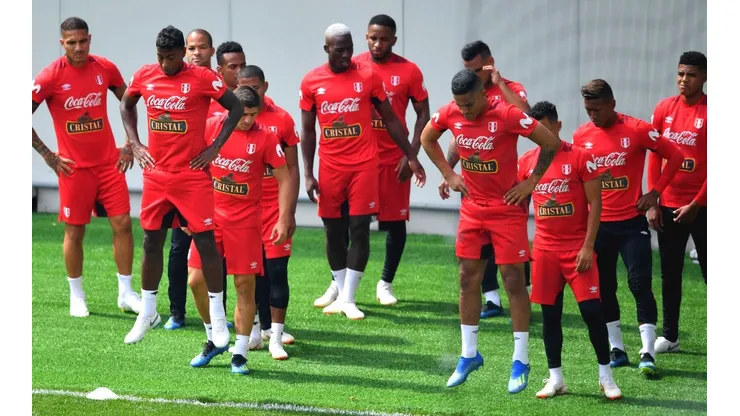 Selección Peruana entrenando. (Foto: Twitter Selección Peruana)