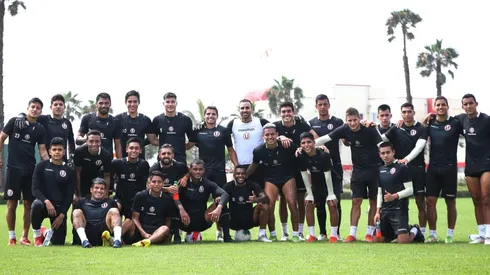 Universitario de Deportes en el final de la temporada 2021. (Foto: Twitter de Universitario de Deportes)