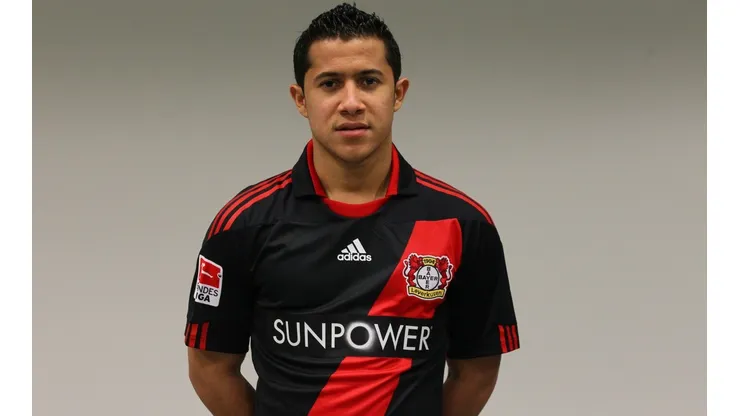 Michael Ortega en su presentación en el Bayer Leverkusen (2011). Foto: Getty
