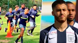 Beto Da Silva se presentó en los entrenamientos de Alianza Lima y generó comentarios