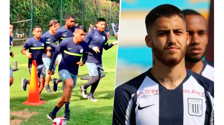 Beto Da Silva se presentó en los entrenamientos de Alianza Lima y generó comentarios