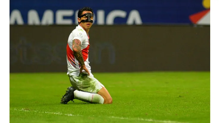 Gianluca Lapadula con la Selección Peruana. (Foto: Getty Images)