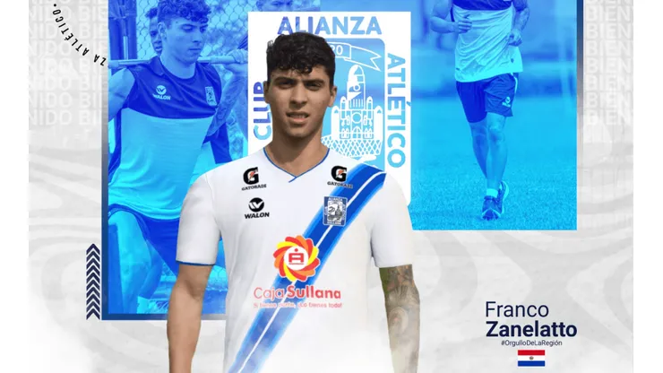Alianza Lima lo cedió y Franco Zanelatto ya fue presentado en su nuevo equipo