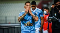 El 2-1 anotado por Alejandro Hohberg en el triunfo de Sporting Cristal ante Arsenal. Foto: Conmebol Sudamericana