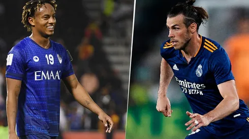 André Carrillo y Gareth Bale podrían ser compañeros en Al-Hilal. Foto: Getty