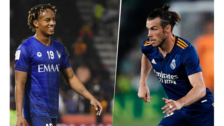 André Carrillo y Gareth Bale podrían ser compañeros en Al-Hilal. Foto: Getty
