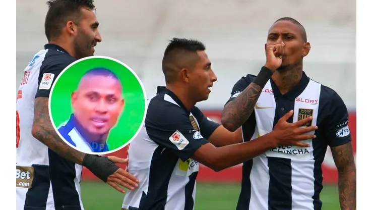 Arley Rodríguez celebrando una de sus cuatro anotaciones en la Liga 1 2021.