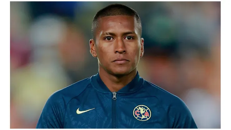 Pedro Aquino en la previa del partido entre Pachuca y América. (Foto: Getty Images)