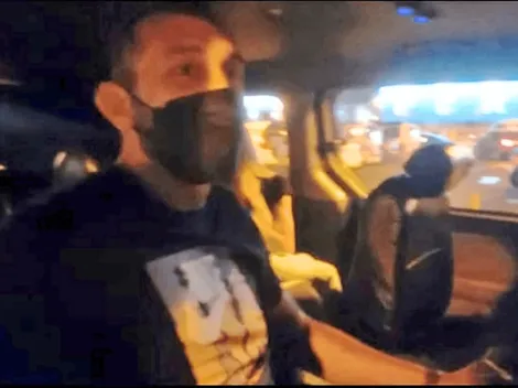 Hernán Barcos al ser preguntado si renovaba: "Esperemos que sí"