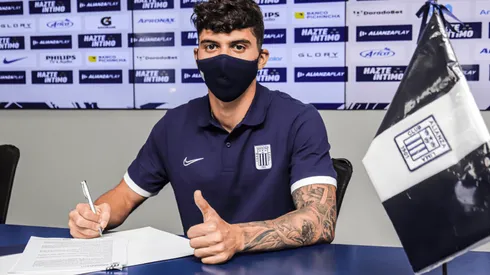 Un nuevo refuerzo: Alianza Lima hace oficial el fichaje de Franco Zanelatto