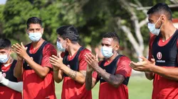 Universitario de Deportes en sus primeros días de pretemporada. Foto: Universitario de Deportes (Twitter)