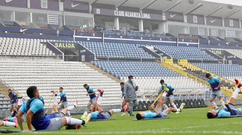 Alianza Lima suele entrenar en las instalaciones del Alejandro Villanueva en la Victoria.
