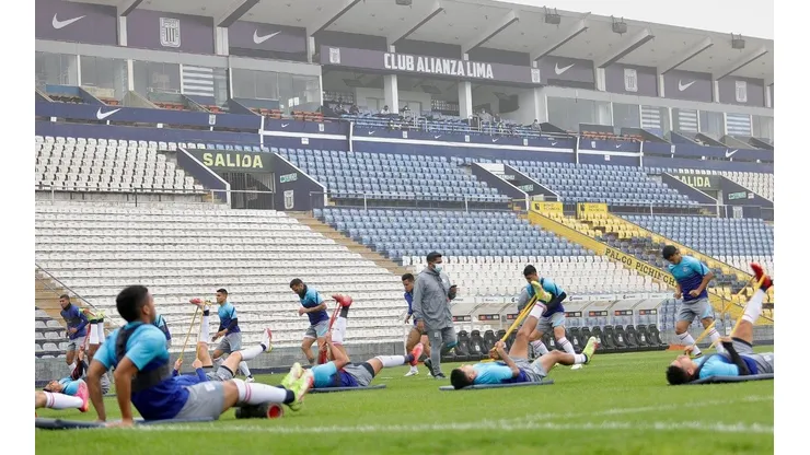 Alianza Lima suele entrenar en las instalaciones del Alejandro Villanueva en la Victoria.