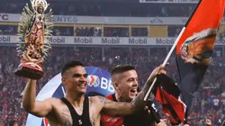 Santamaría campeonó la Liga MX con el Atlas.