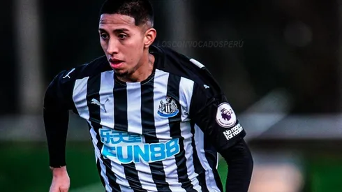 Rodrigo Vilca llegó a Newcastle proveniente del Deportivo Municipal.