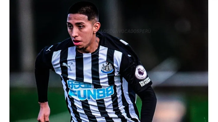 Rodrigo Vilca llegó a Newcastle proveniente del Deportivo Municipal.