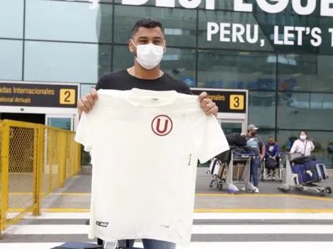 Ilusión: Ángel Cayetano llegó para jugar en la U y brindó sus primeras declaraciones