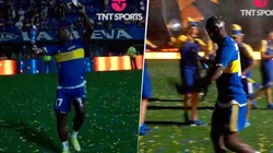 Luis Advíncula se robó la fiesta en el 'día del hincha de Boca' bailando en la cancha