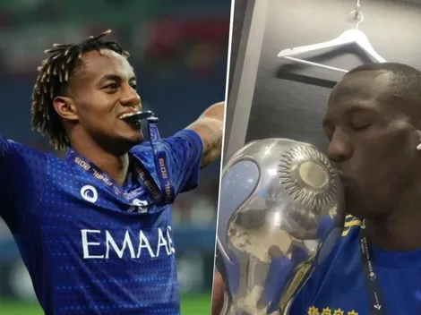 Troleado: la broma de André Carrillo a Luis Advíncula tras ser campeón con Boca Juniors