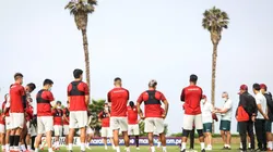 Universitario de Deportes viene haciendo su pretemporada en Capomar.