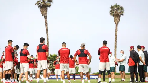 Universitario de Deportes viene haciendo su pretemporada en Capomar.