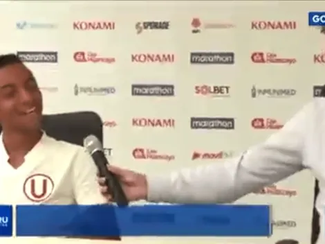 Costó: la particular escena de Joao Villamarín en presentación para que diga "y dale U"