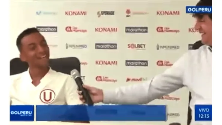 Jean Ferrari le puso el micro para que diga "Y dale U".