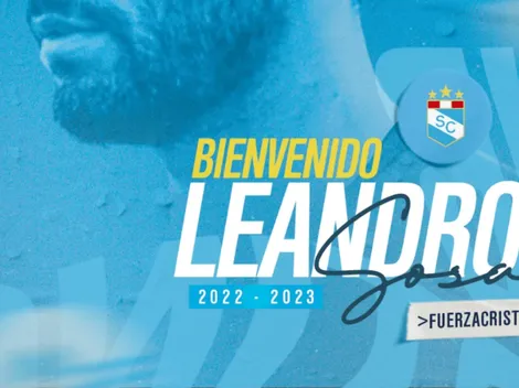 El primero en llegar: Leandro Sosa nuevo jugador de Sporting Cristal