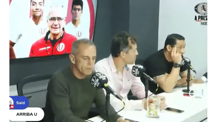 Carlos Galván fue jugador de Universitario y hoy es panelista.