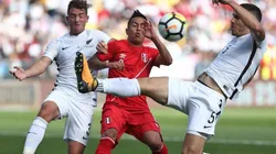 En el 2017, la Selección Peruana jugó la ida en Wellington, Nueva Zelanda.
