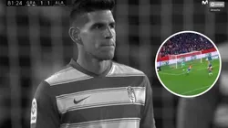 Abram anotó autogol con terrible 'blooper' e hinchas del Granada lo destruyeron