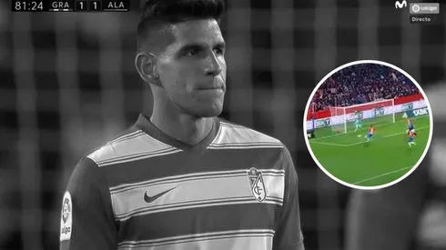 Abram anotó autogol con terrible 'blooper' e hinchas del Granada lo destruyeron