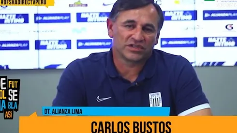 Carlos Bustos llegó hace un poco menos de un año a Alianza Lima.