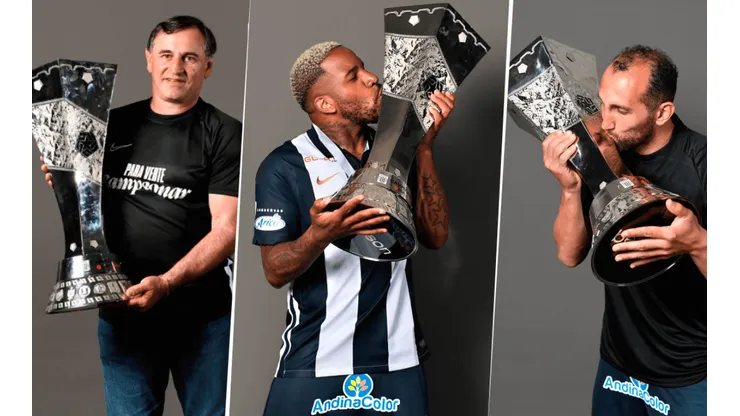 La impresionante sesión de fotos del campeón nacional 2021, Alianza Lima