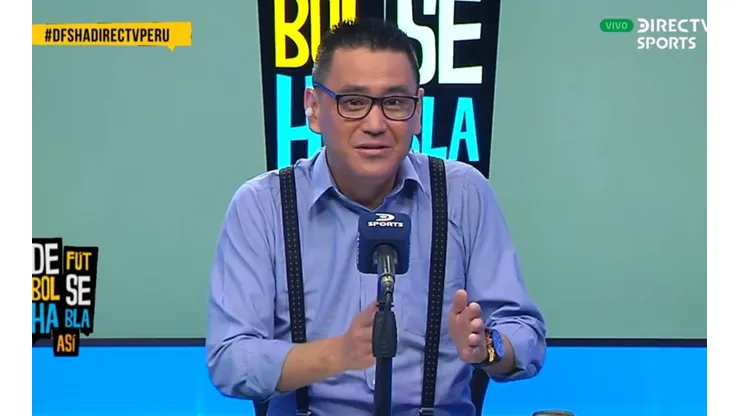 Daniel Kanashiro es conductor y narrador en DirecTV.