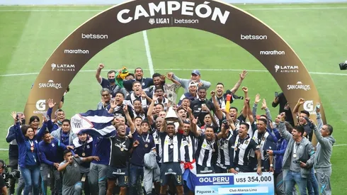 Alianza Lima ganó el último domingo la Liga en su versión 2021.