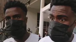 Christian Ramos fue al estadio Nacional y dijo que fue lindo que Alianza campeone.